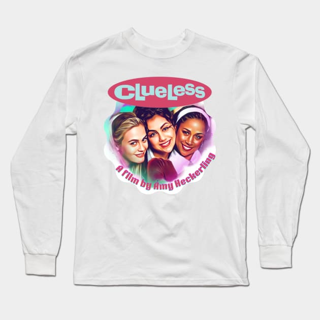 Clueless Long Sleeve T-Shirt by cELLEuloid